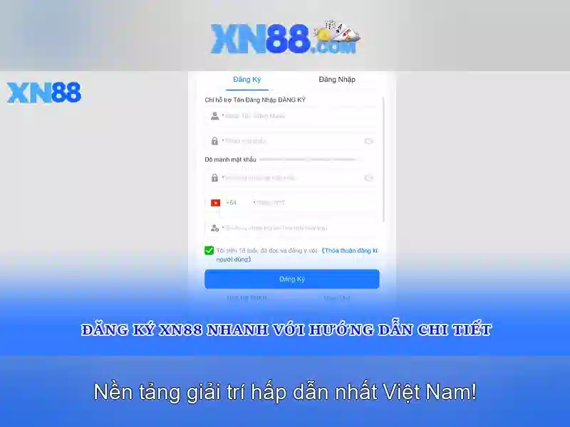 Hình ảnh quá trình thanh toán xn88